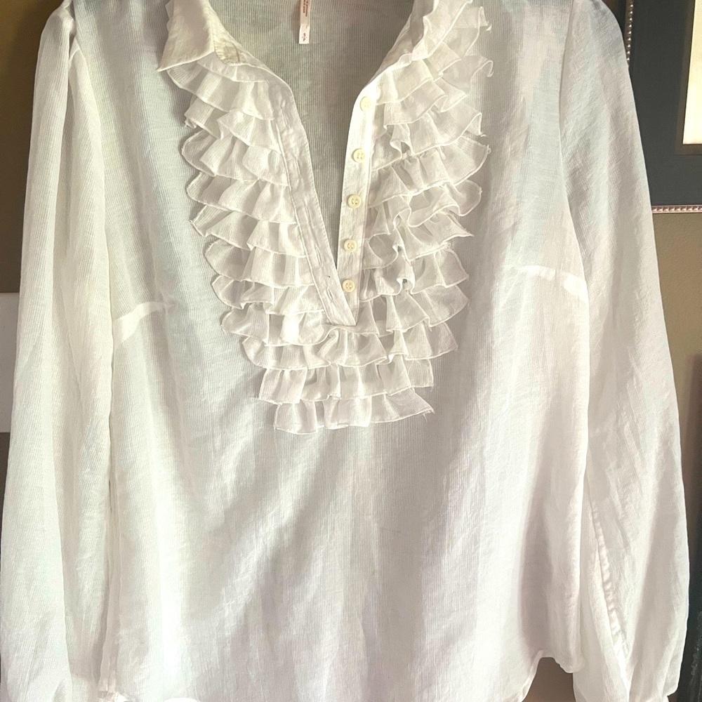 Free people ruffle top